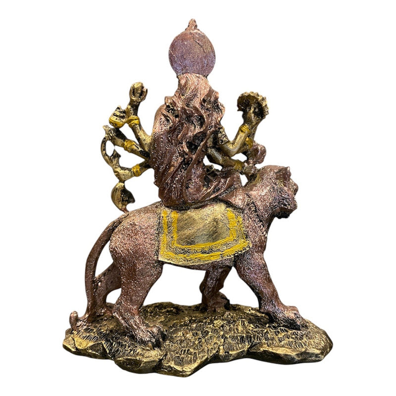 Durga Hindu-Göttin Harzfigur 15,5 cm