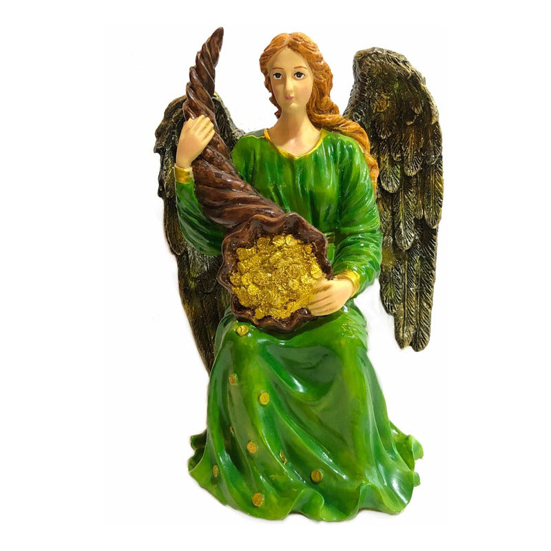 Abundia Diosa Fortuna Figura De Resina 22 Cm