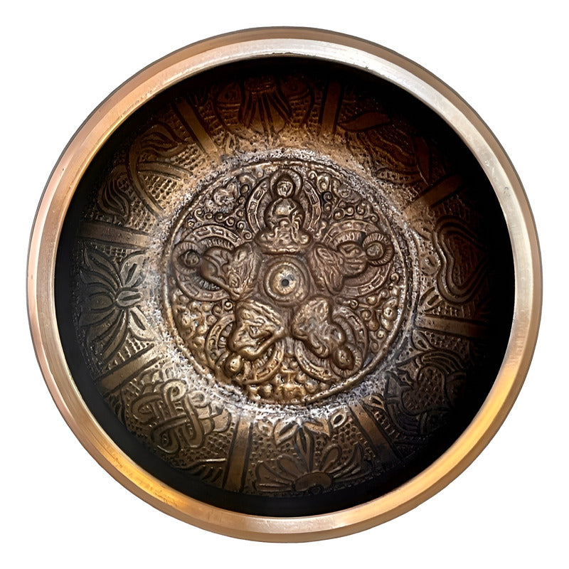 Tibetan Singing Bowl 7 Metals Healing Chakras 130 mm