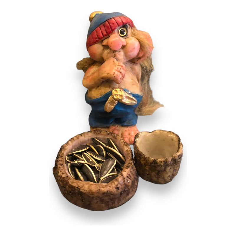 Troll Baby Fortuna 10 Cm Figure In National Resin