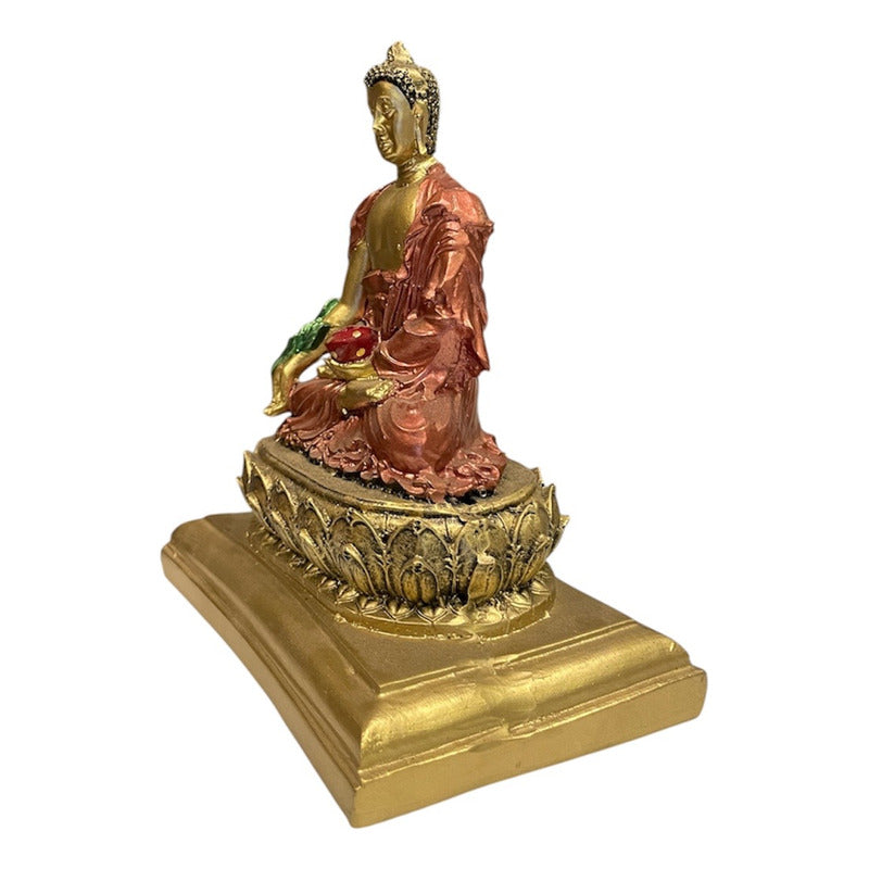Buddha of Health and Meditation 15 cm Resin Sculpture