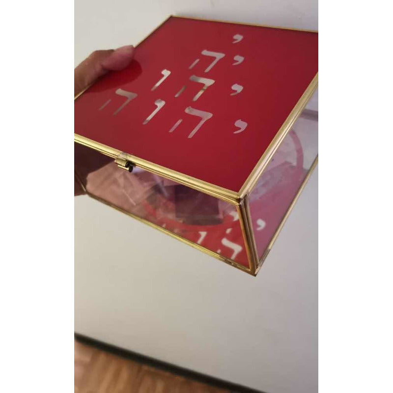 Tetragrammaton Kristalldose 15 cm