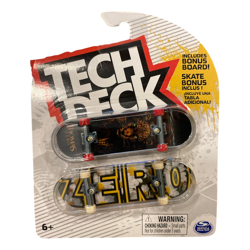 Tech Deck Patineta Skateboard - Skate Bonus Pack 2024 Zero