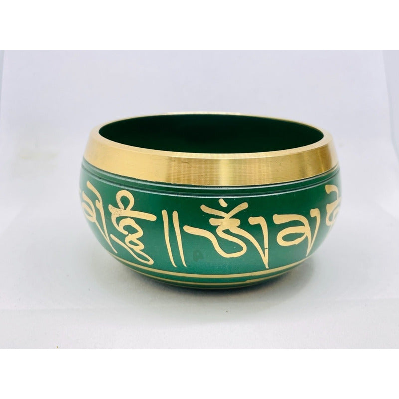 Tibetan Singing Bowl 95mm Diameter 7 Metals Imported Cleaning
