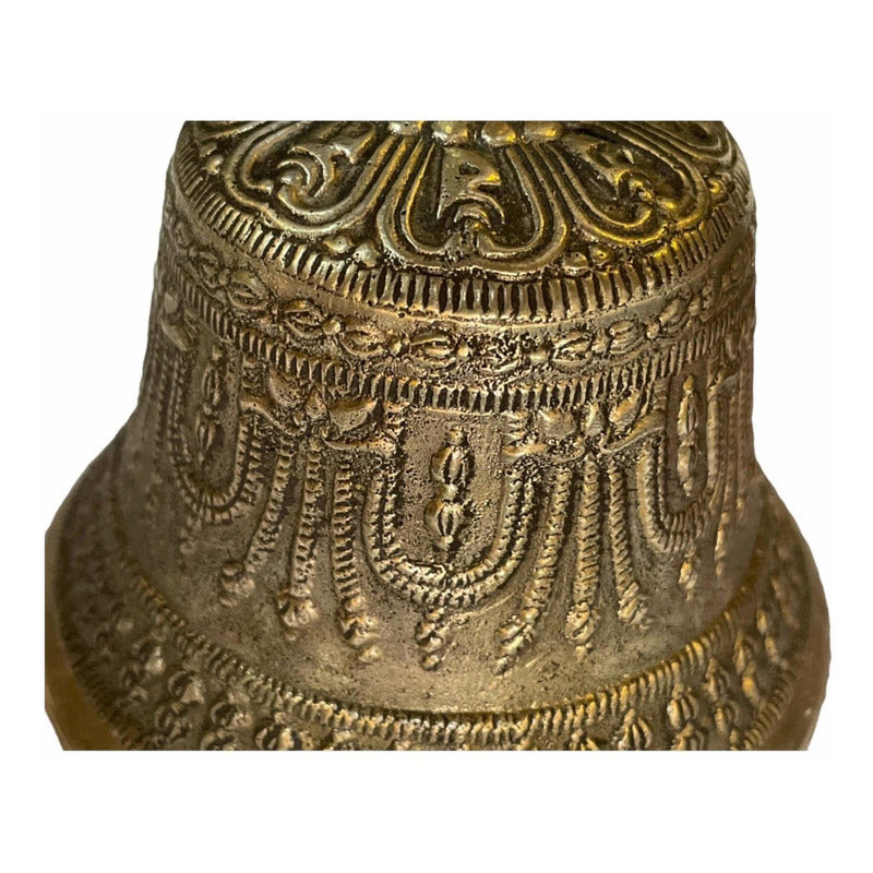 Tibetan Bell Healing Bowl 7 Metals 14 cm High
