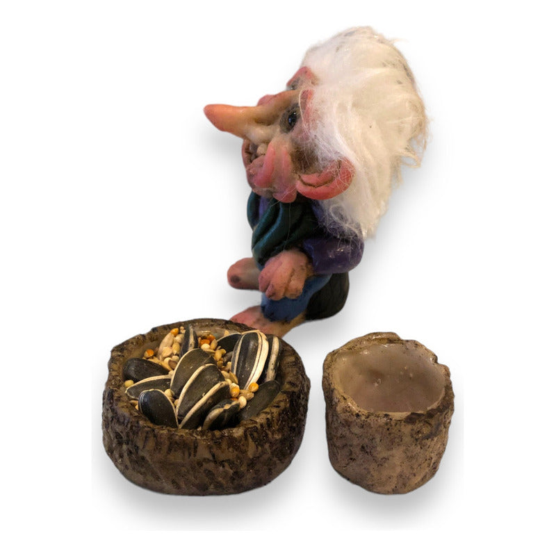 Troll Abundance Man 8 cm aus Nationalharz.