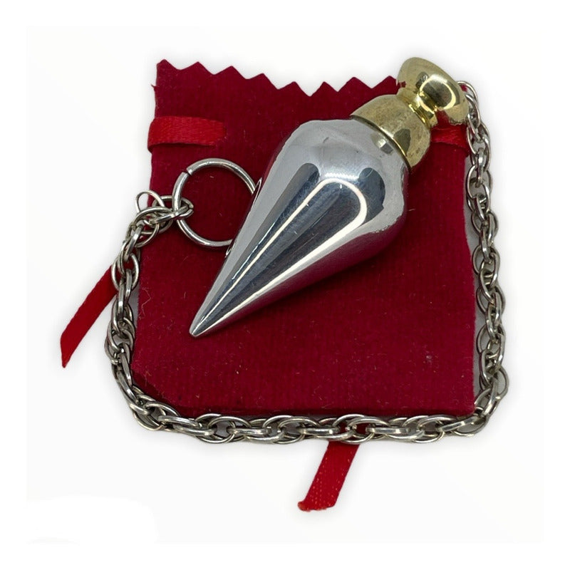 Pendulo Testigo Laton Varios Modelos Radiestesia Reiki Almendrado by HEREJE
