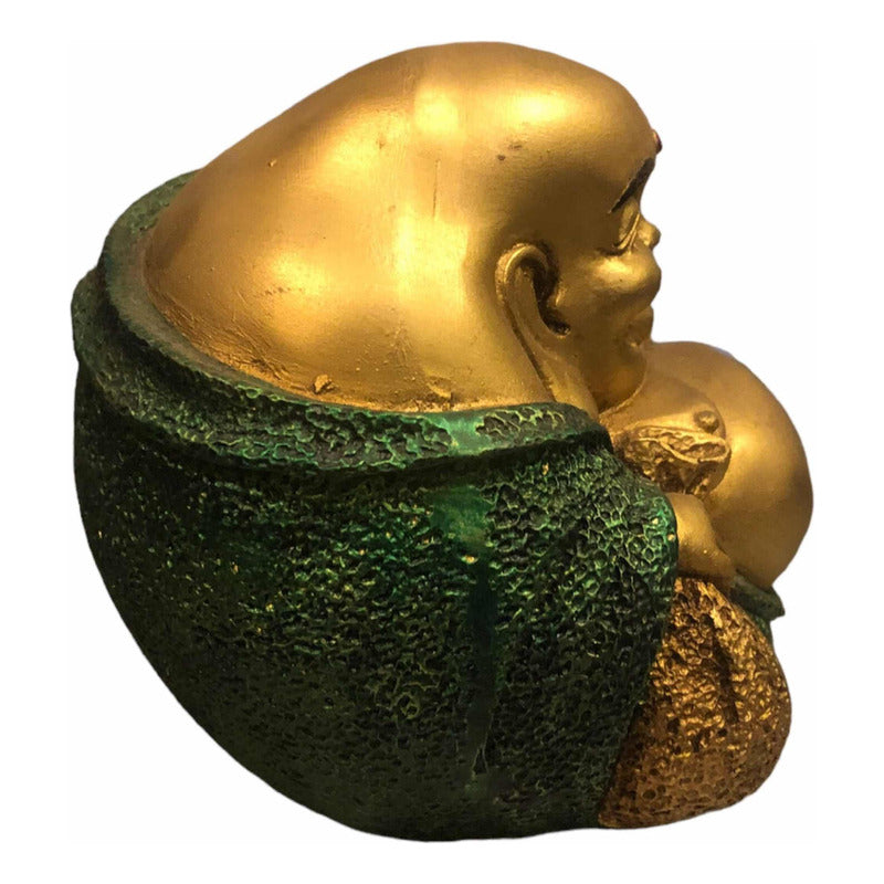 Small Ball Buddha Resin Figure