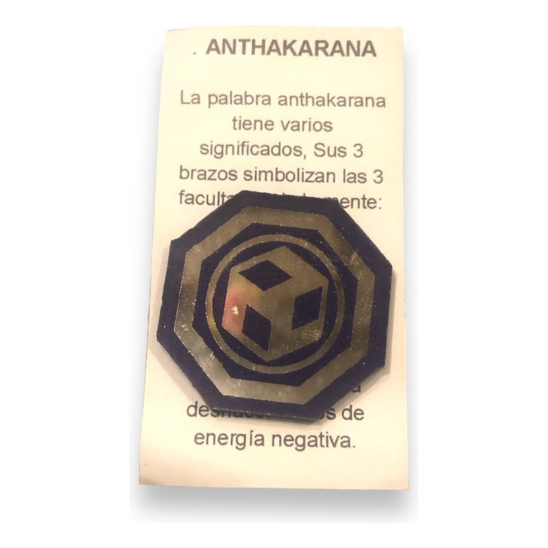 Antacarana Ritualized and Serene Symbol Amulet