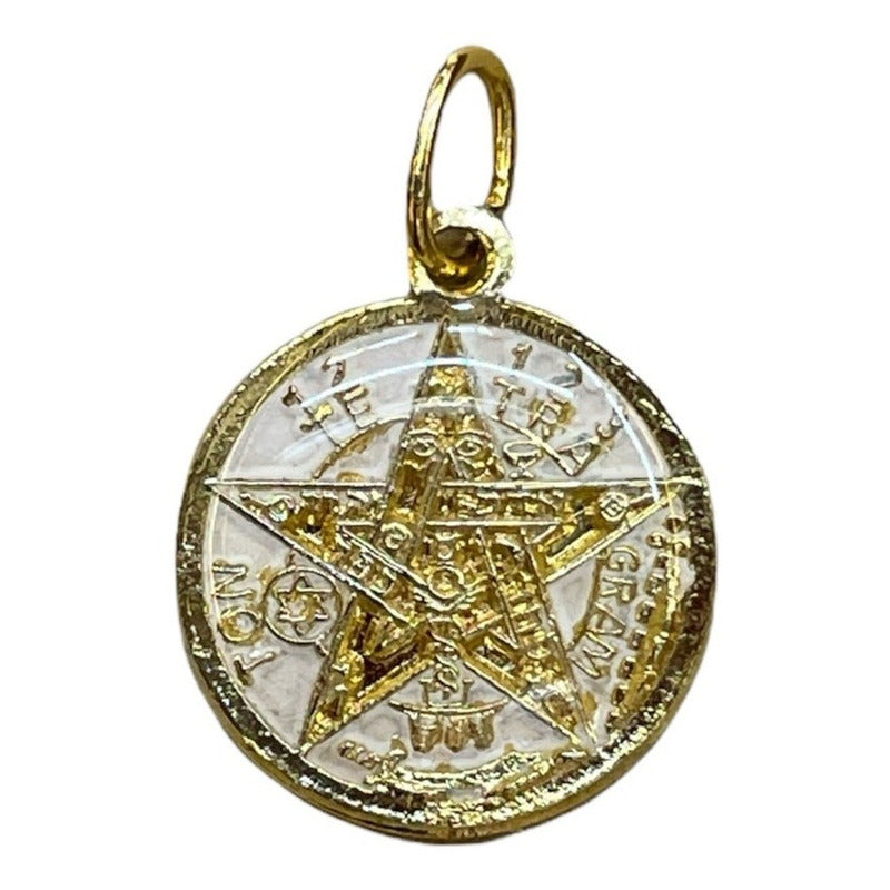 Ritualized Pentagram or Tetragrammaton 7 Visible Metals