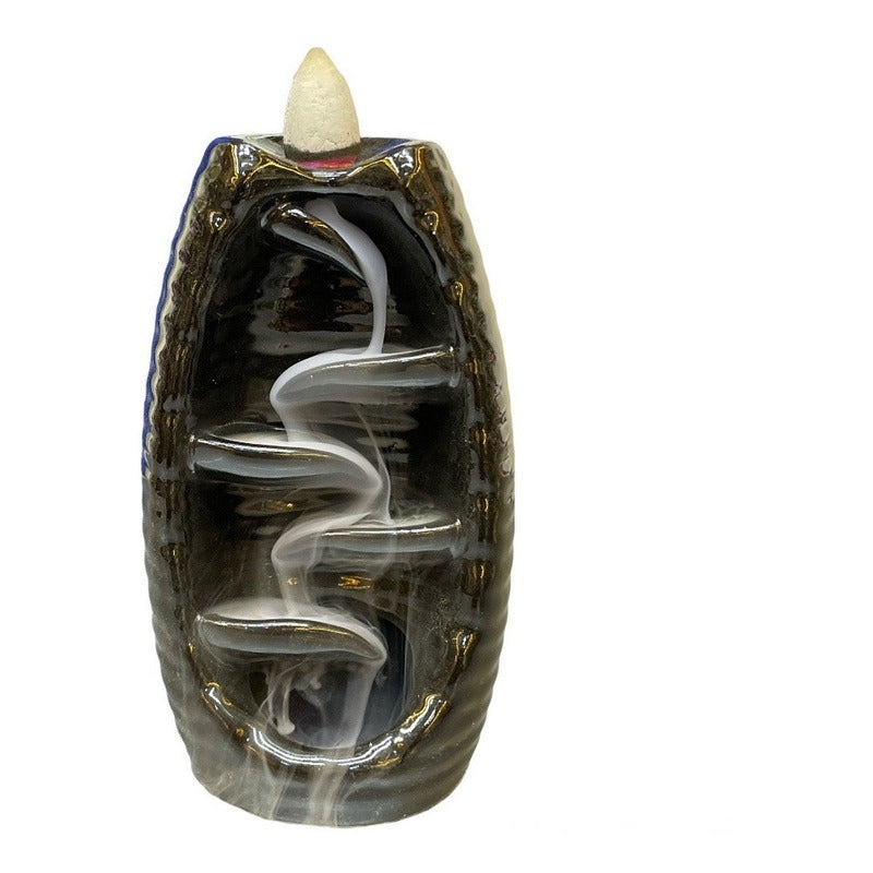 Incense Burner Waterfall Smoke Various Models + 10 Cones