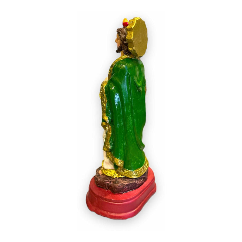 Saint Jude Thaddeus Resin Sculpture Handmade 14.4x5x6.4cm