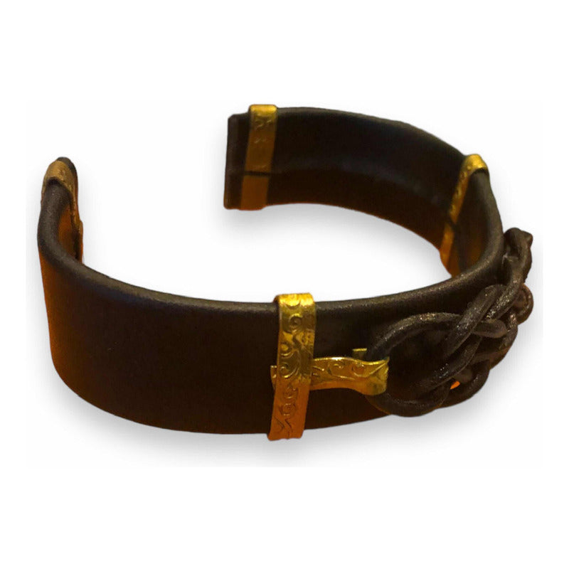 Leather Type Sintin Knot Bracelet
