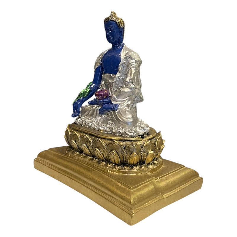 Buddha of Health and Meditation 15 cm Resin Sculpture