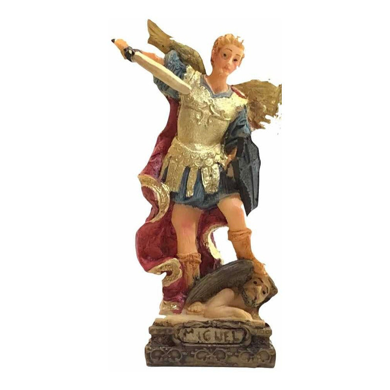 Saint Michael the Archangel 11.5cm Handcrafted Resin Angel