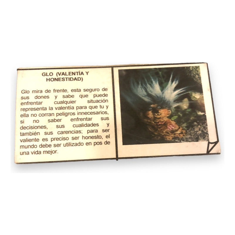 Troll Bravery and Honesty + Feeder 7 cm Resin Figure
