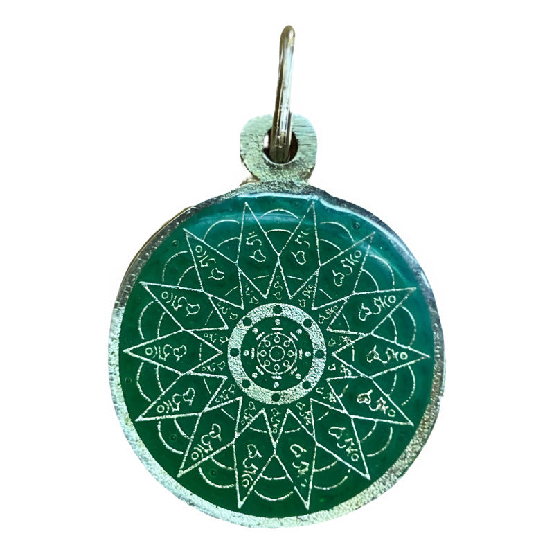 Wheel 28 Hums Feng Shui Amulet Various Colors Size M