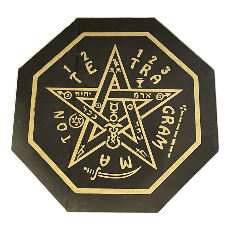 Tetragrammaton 30cm Engraved Mirror