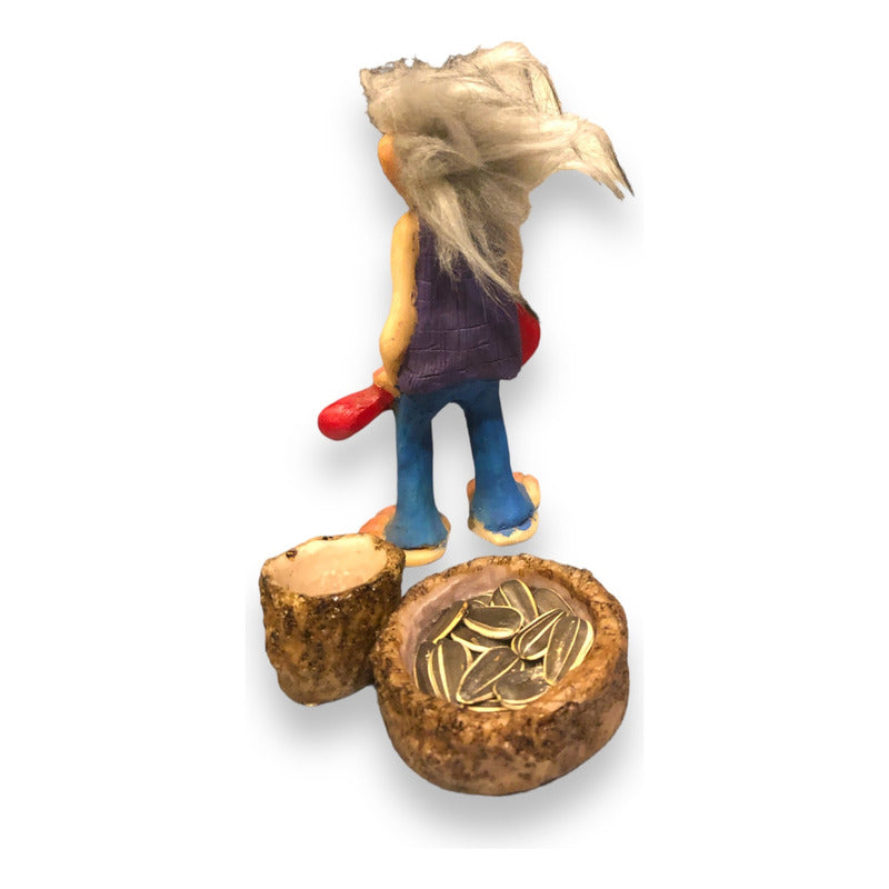 Troll Harmony + Feeders 12 cm Figur aus Nationalharz.