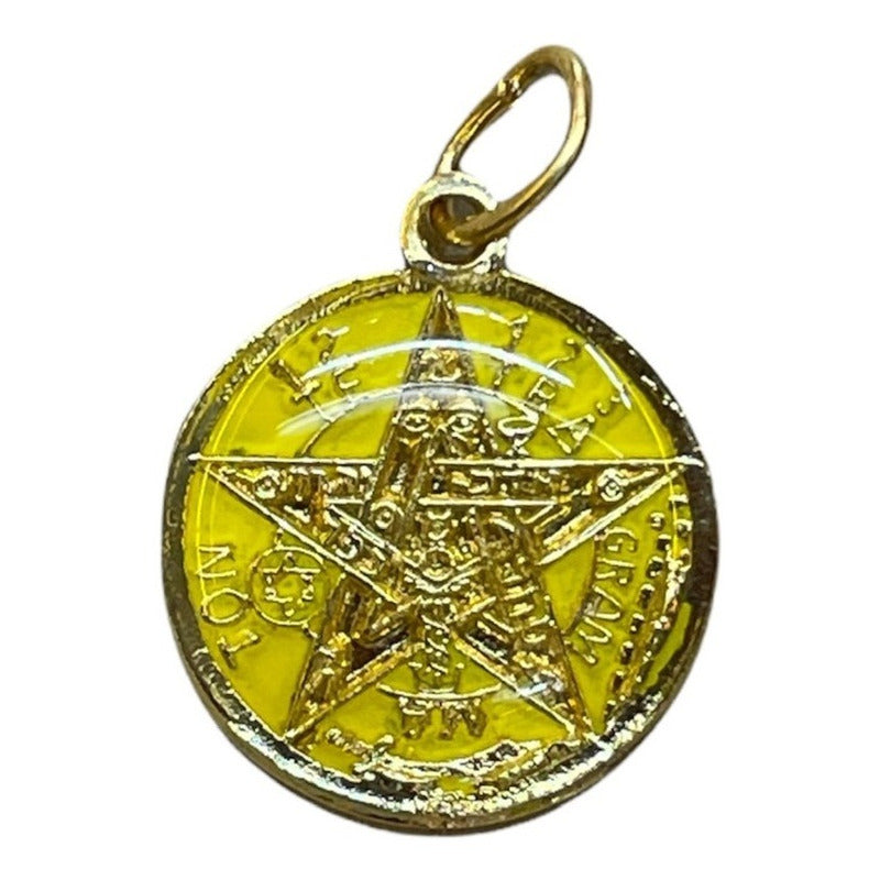 Ritualized Pentagram or Tetragrammaton 7 Visible Metals