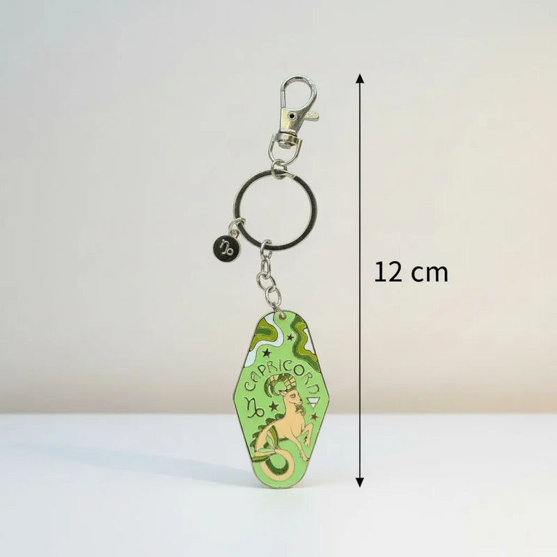 Llavero Zodiacal Hereje Diseño Astrológico Original Capricornio