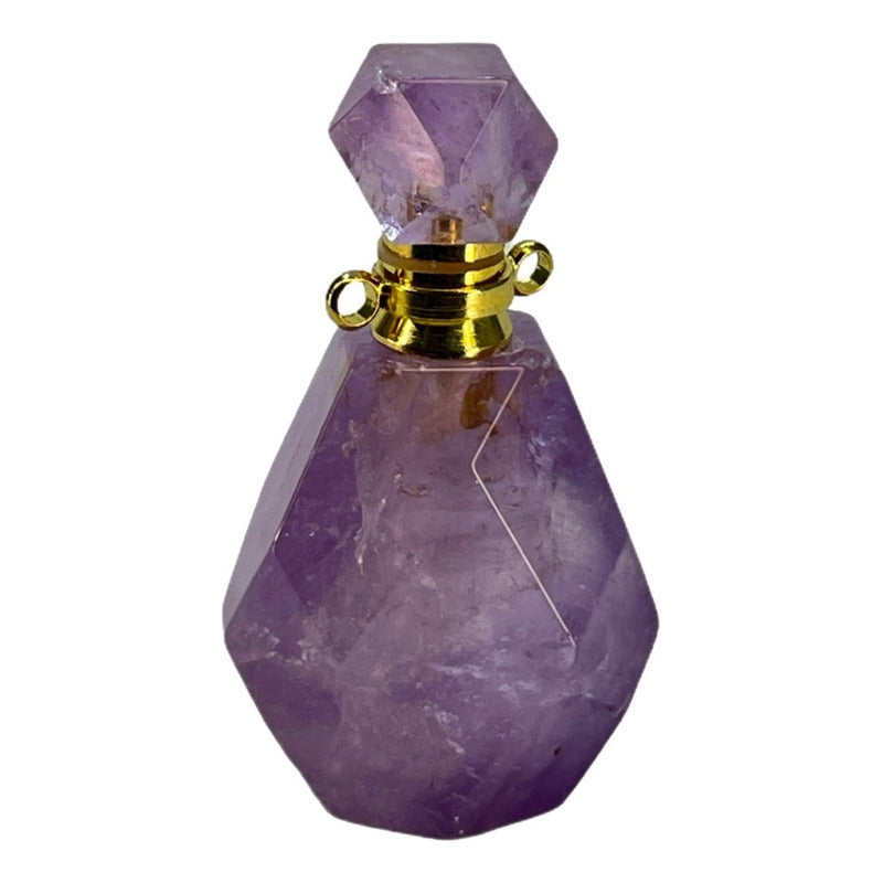White Rose Amethyst Quartz Various Models Perfume Bottle 4 Cm