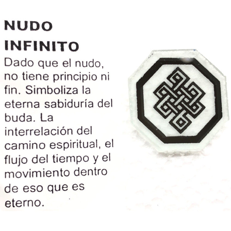 Infinite Knot or Endless Knot Ritualized and Serenaded Amulet