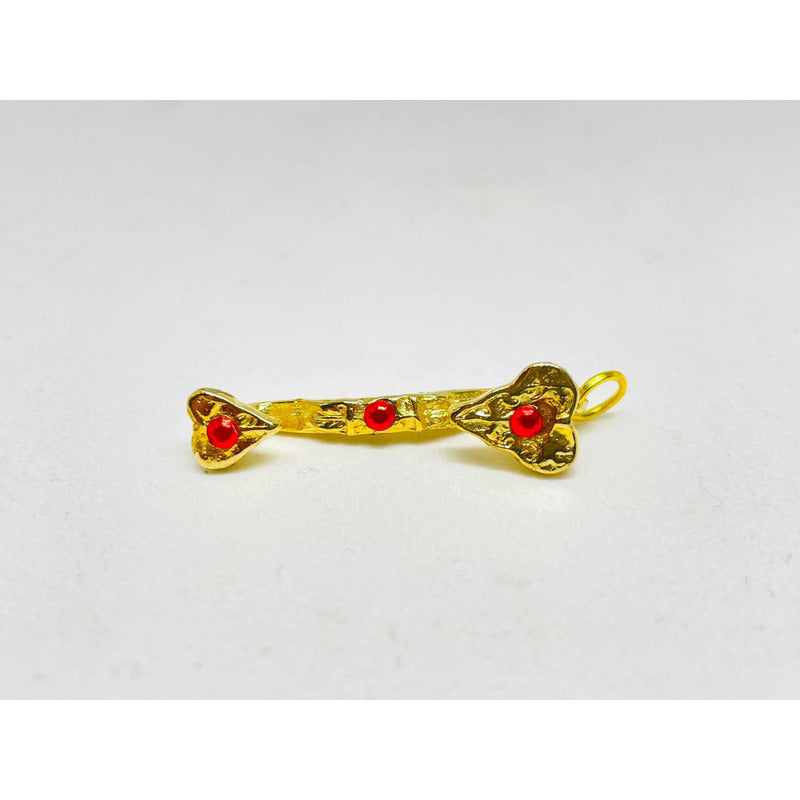 Ru Yi Feng Shui Amulet Gold Plated with Crystal 4 cm
