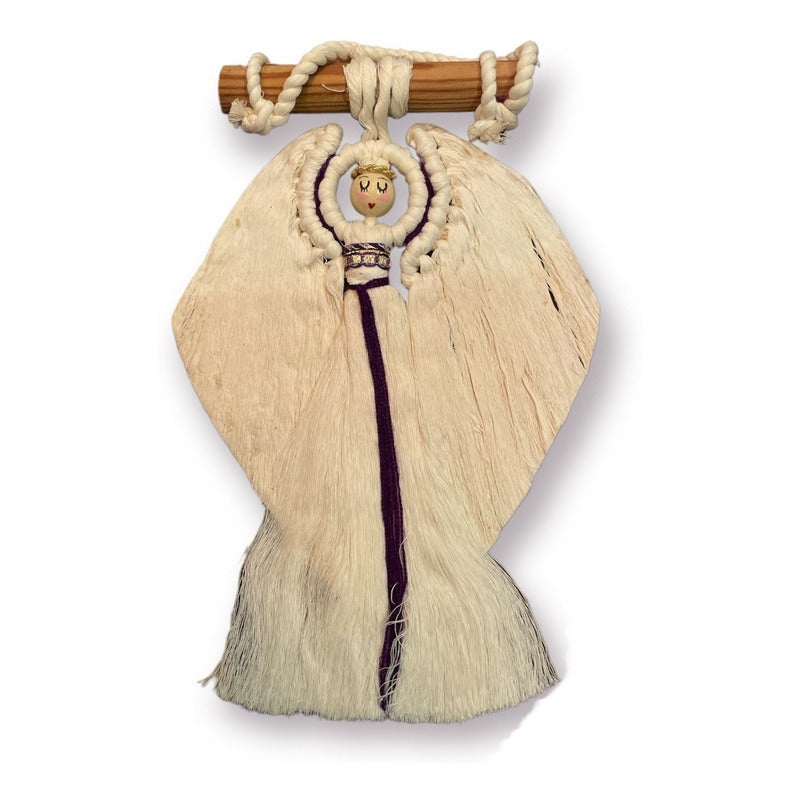 Macrame Arcangel 20x33x4 Cm Colgante Varios Colores A Elegir