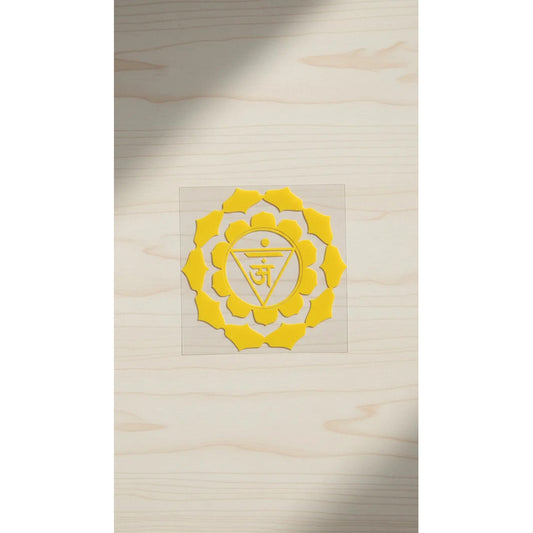 Estampas 7 Chakras Plexo Solar Recorte by HEREJE
