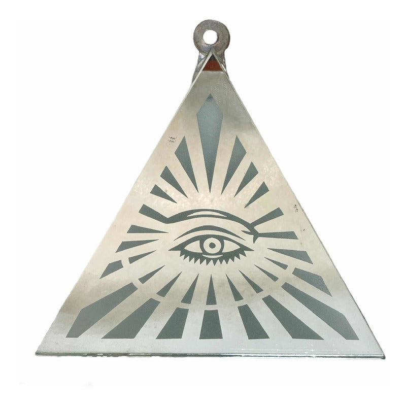 Ojo Divino Espejo Grabado 7x7 Cm
