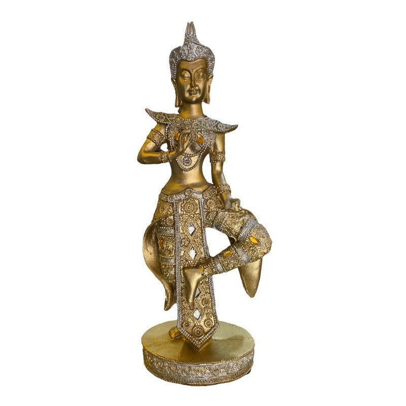 Cosmic Dance Resin Buddha Figure