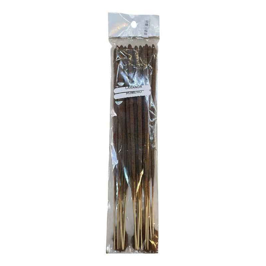 Incienso Artesanal 20 Varitas Gruesas Aroma A Elegir Lavanda, Romero