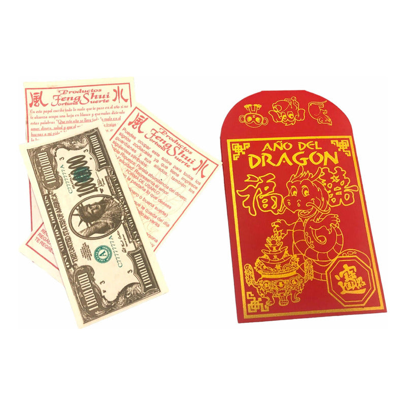 Small Chinese Year Envelope 10x8 cm