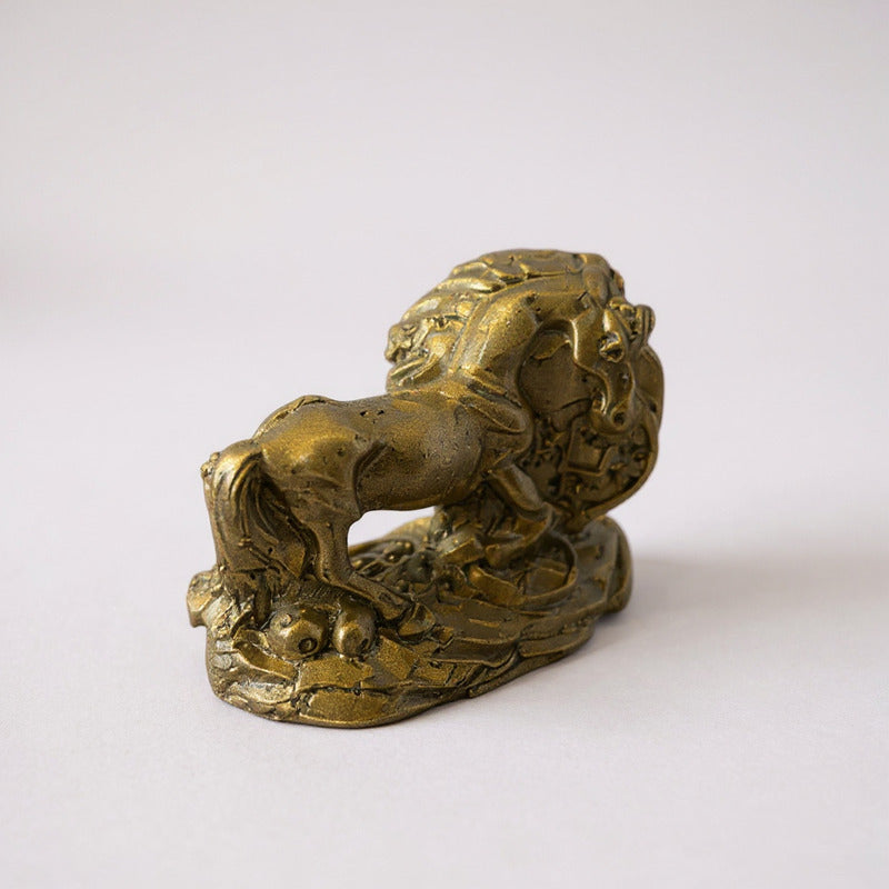 Caballo Año Chino Mini Figura De 3 Cm En Resina