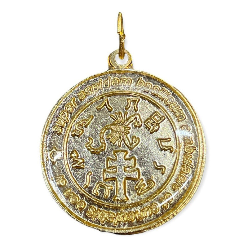 Exterminator Talisman Amulet Encapsulated and Gold Plated 4cm
