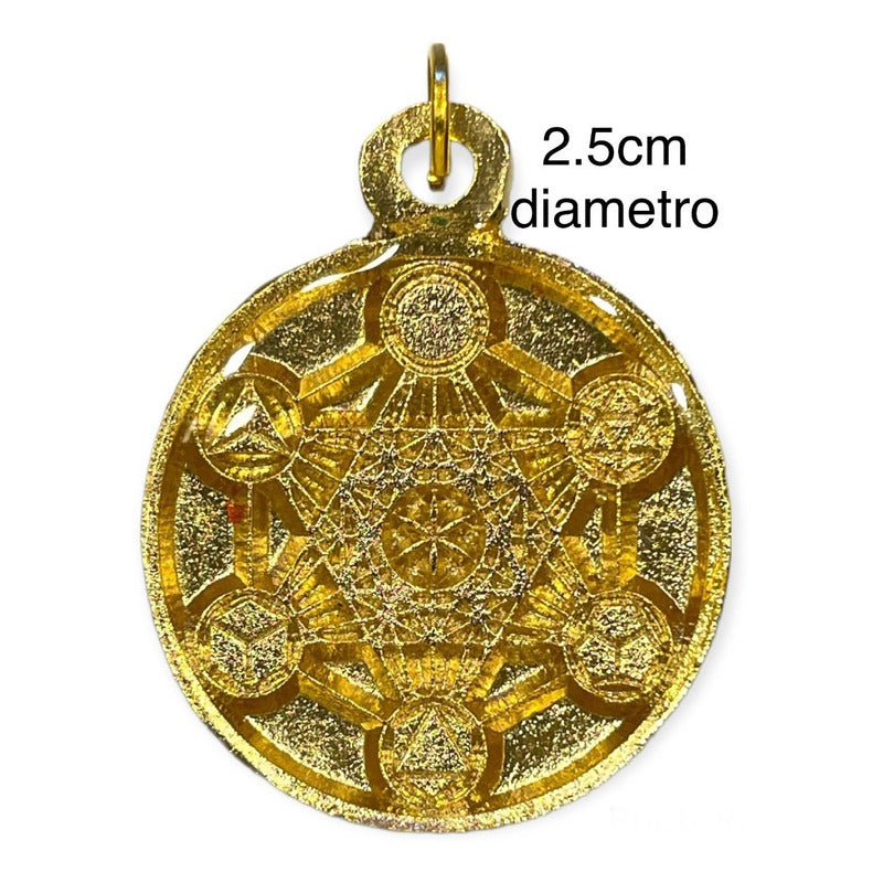 Metatron Encapsulated Pendant 2.5 Diameter