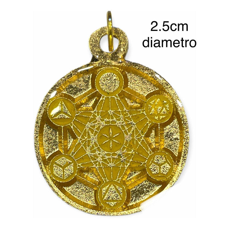Metatron Encapsulated Pendant 2.5 Diameter