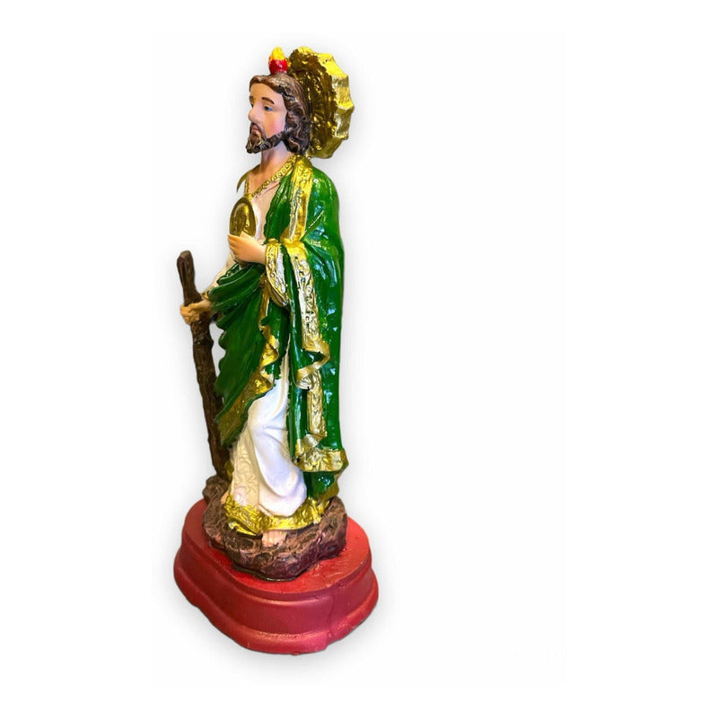 Saint Jude Thaddeus Resin Sculpture Handmade 14.4x5x6.4cm