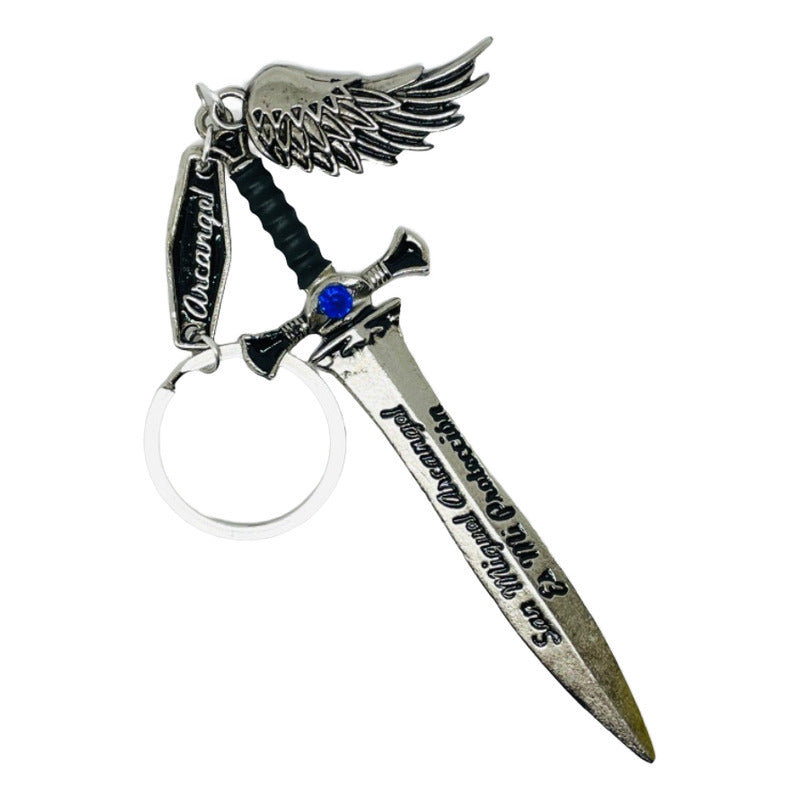Saint Michael's Sword on Keychain
