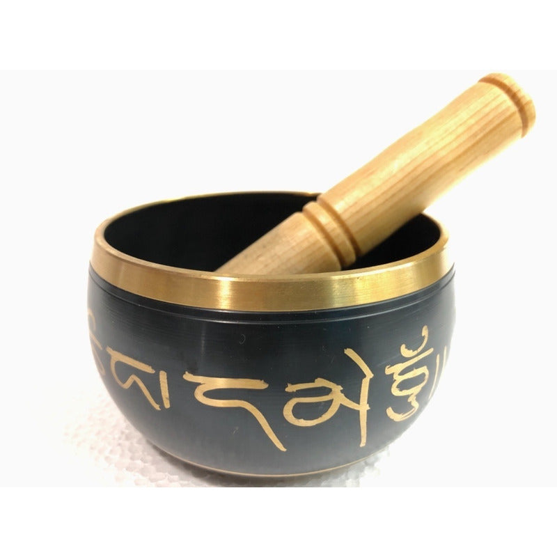 Tibetan Singing Bowl 105mm Diameter 7 Metals Imported Meditation