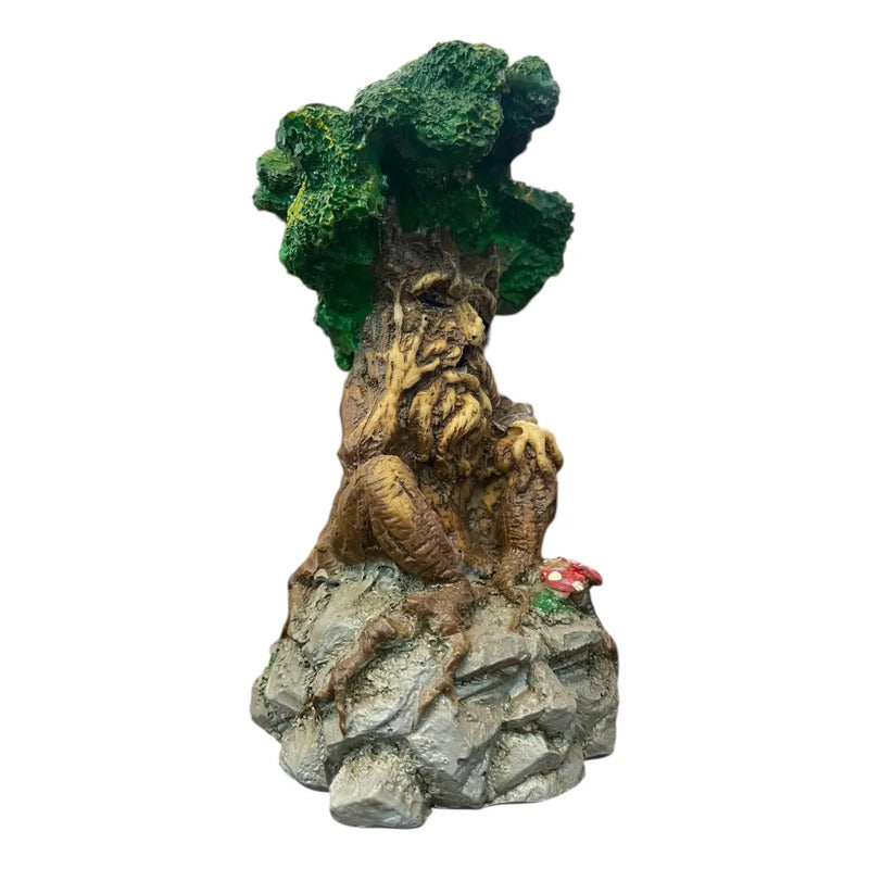 Porta Inciensos En Forma De Arbol Artesanales Arbol Sabiduría 15 Cm Arbol Sabiduría by HEREJE