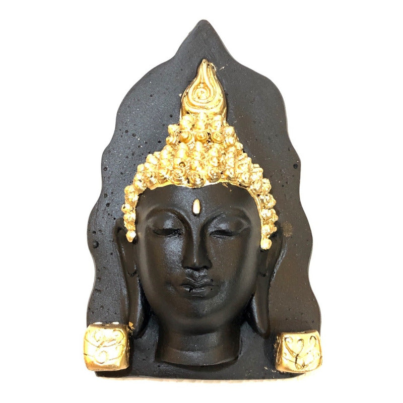 Buddha Face in Resin for Wall 17 cm