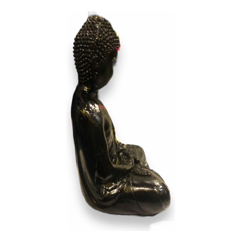 Large Black Buddha 27 cm