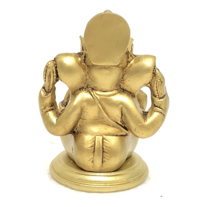Ganesh 8.5 Cm National Resin Hand Painted