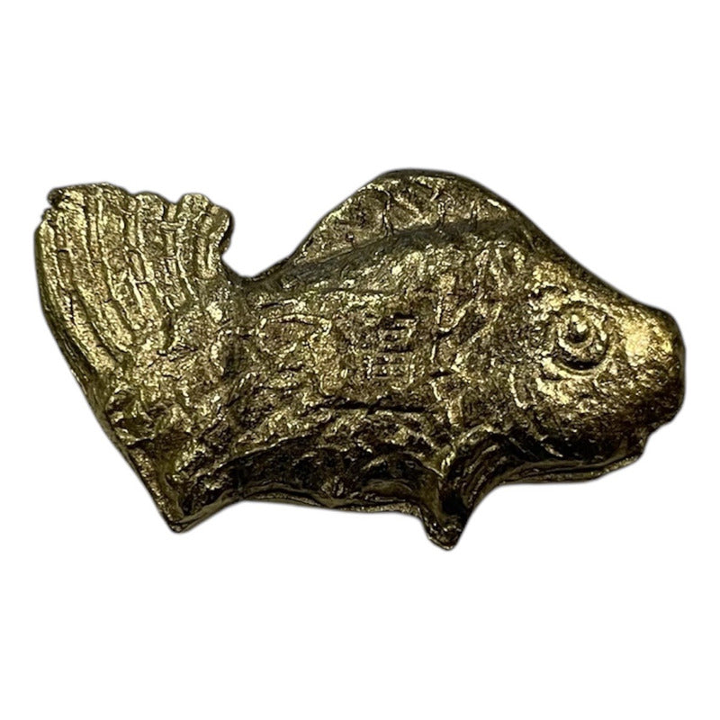 Karpfen, Arowana, Abundance Fish, Feng Shui Metallamulett