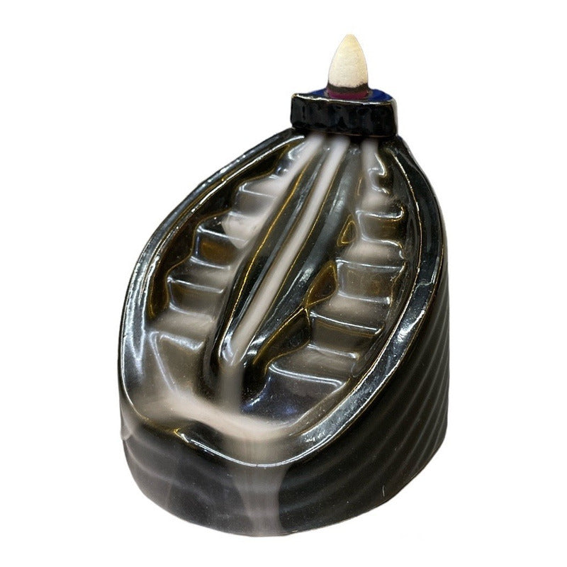 Incense Burner Waterfall Smoke Various Models + 10 Cones