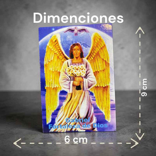 Estampas Coleccionables Esoterismo 5 Piezas Iguales Por Pac Gabriel 2 Religioso