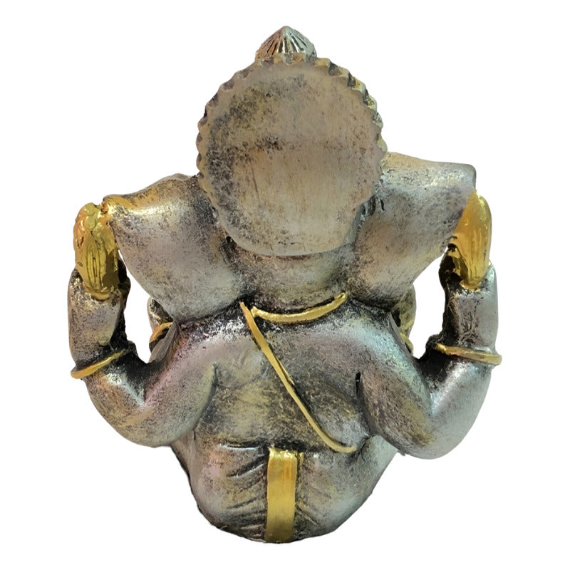Ganesh Resin Prosperity 13.5 Cm Ritualized