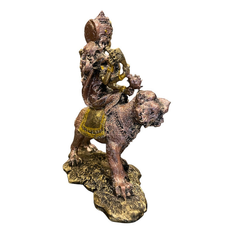 Durga Hindu-Göttin Harzfigur 15,5 cm